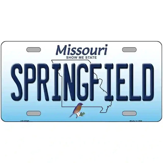 Springfield Missouri Metal Sign