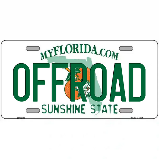 Offroad Florida Metal Sign