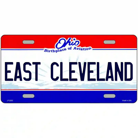 East Cleveland Ohio Metal Sign