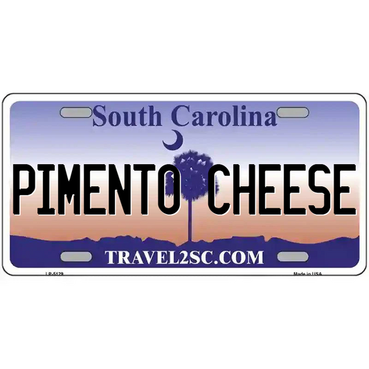 Pimento Cheese South Carolina Metal Sign