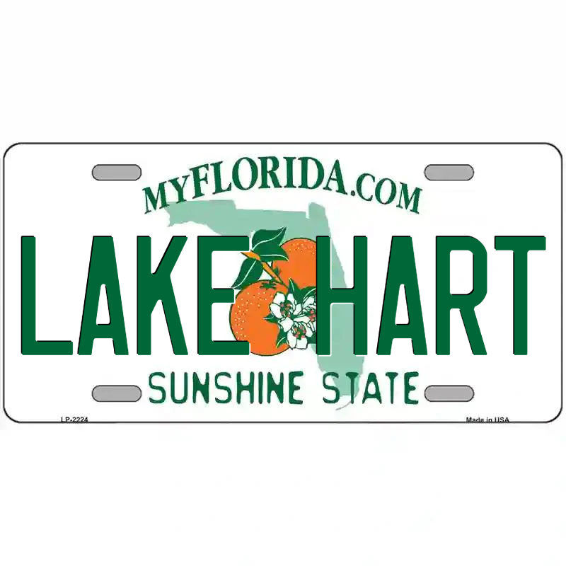 Lake Hart Florida Metal Sign