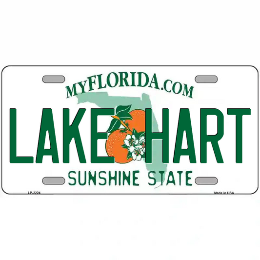 Lake Hart Florida Metal Sign