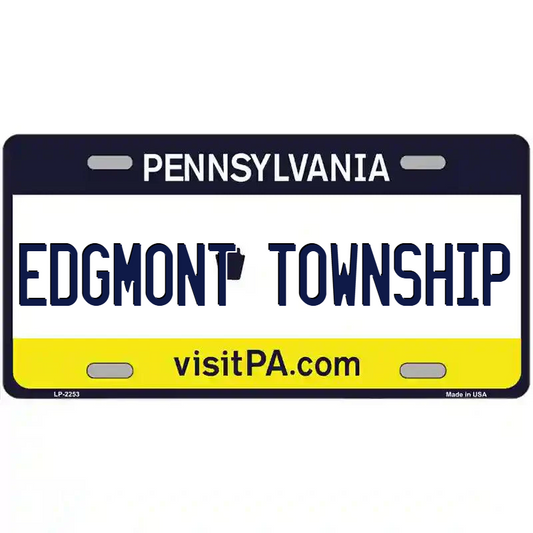 Edgmont Township Pennsylvania Metal Sign