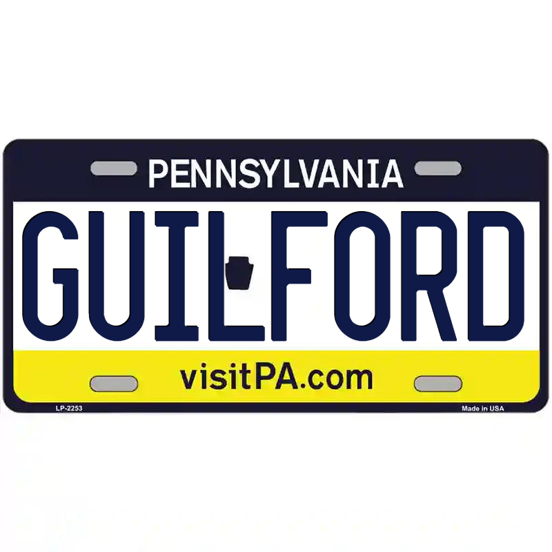 Guilford Pennsylvania Metal Sign