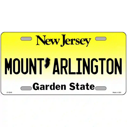 Mount Arlington New Jersey Metal Sign