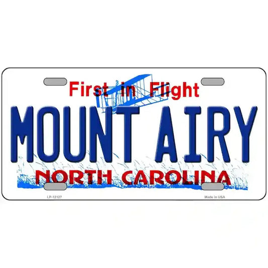 Mount Airy North Carolina Metal Sign