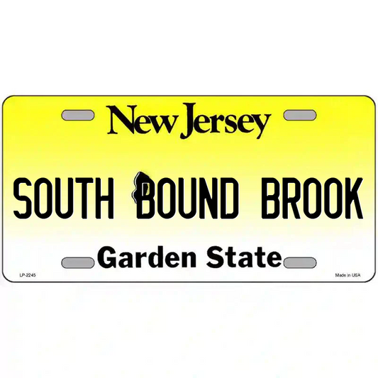 South Bound Brook New Jersey Metal Sign