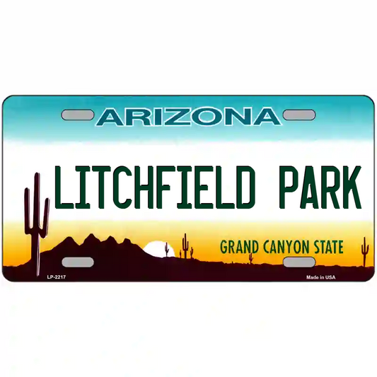 Litchfield Park Arizona Metal Sign
