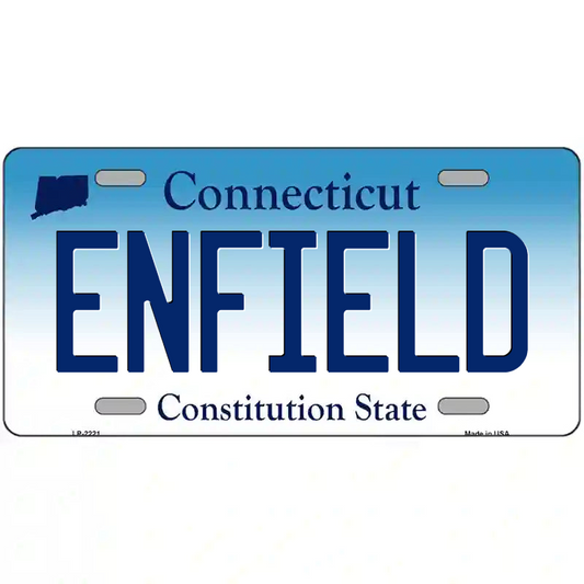 Enfield Connecticut Metal Sign