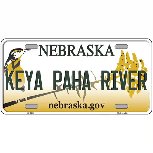 Keya Paha River Nebraska Metal Sign