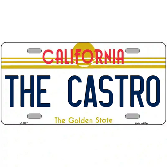 The Castro California Metal Sign