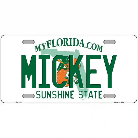 Mickey Florida Metal Sign