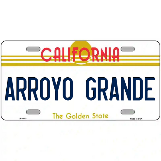 Arroyo Grande California Metal Sign