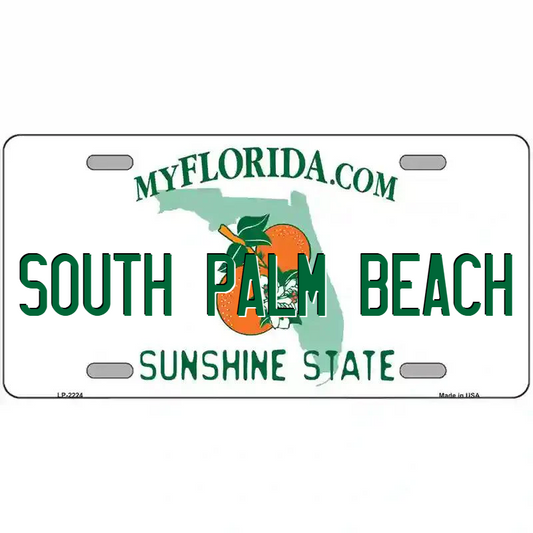 South Palm Beach Florida Metal Sign