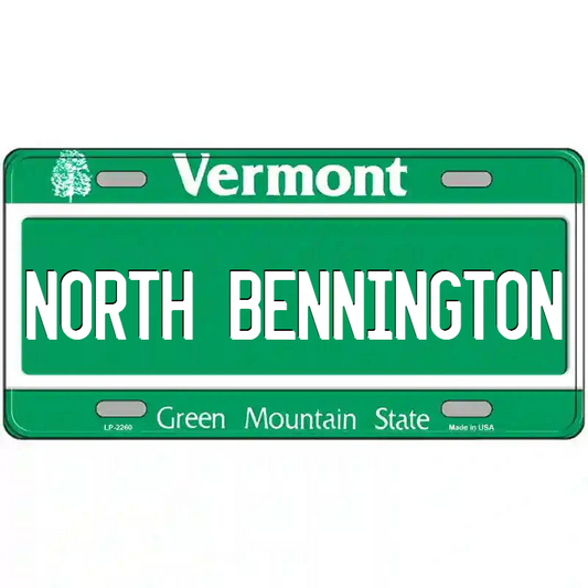 South Bennington Vermont Metal Sign