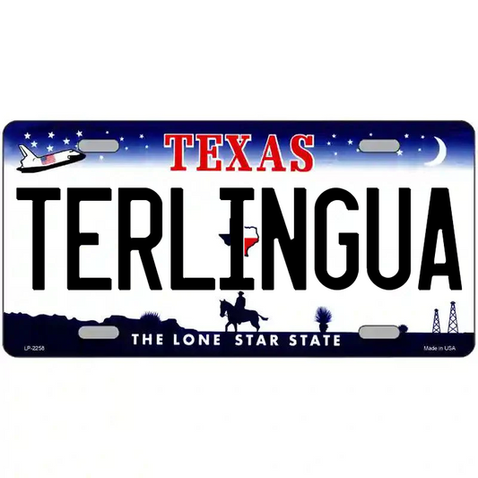 Terlingua Texas Metal Sign