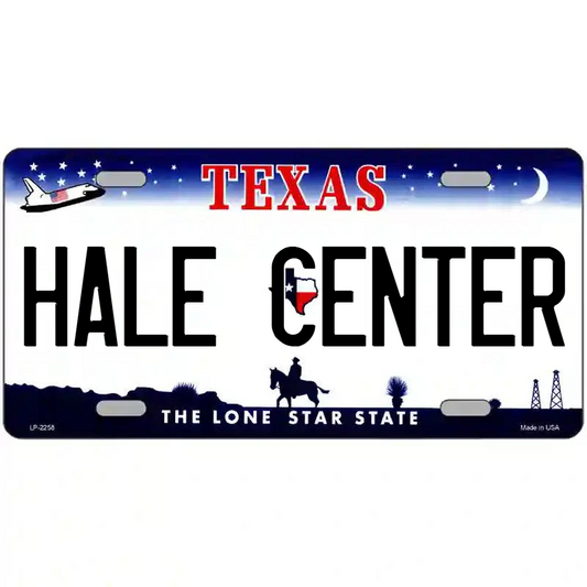 Hale Center Texas Metal Sign