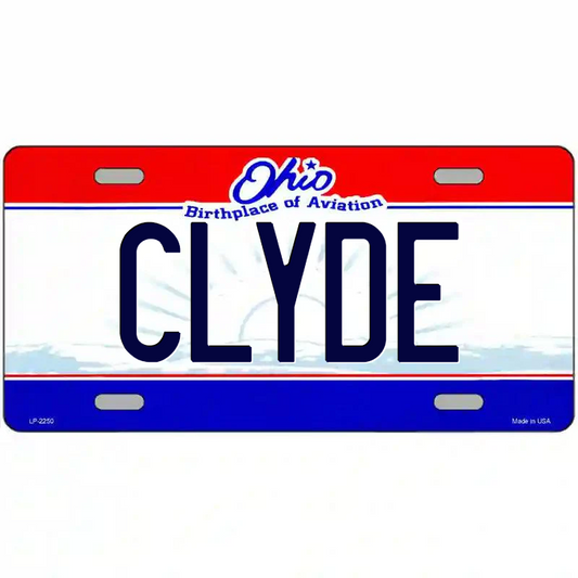 Clyde Ohio Metal Sign