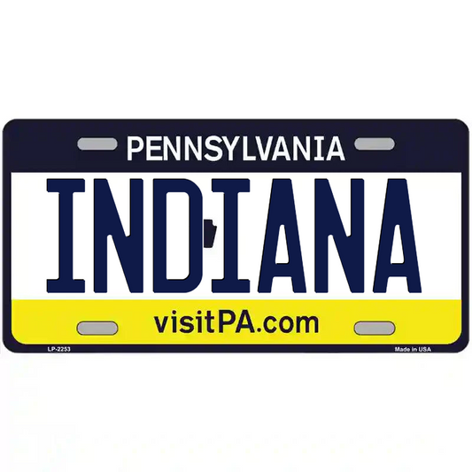 Indiana Pennsylvania Metal Sign