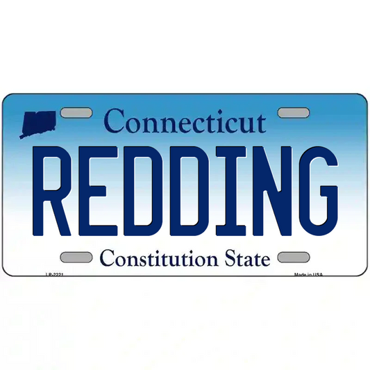 Redding Connecticut Metal Sign