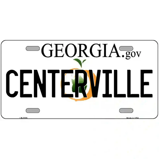 Centerville Georgia Metal Sign