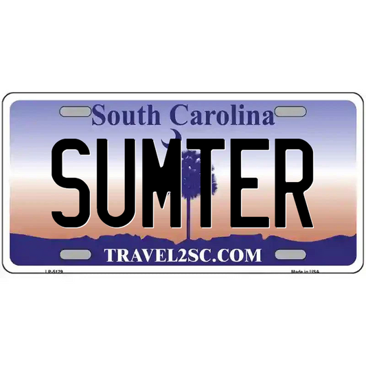Sumter South Carolina Metal Sign