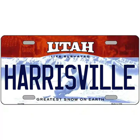 Harrisville Utah Metal Sign