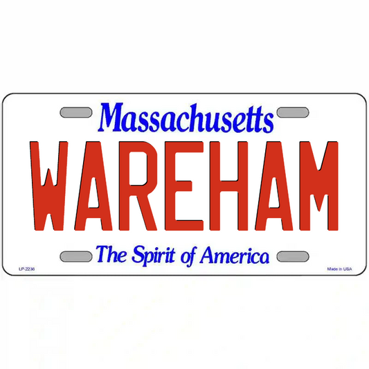 Wareham Massachusetts Metal Sign