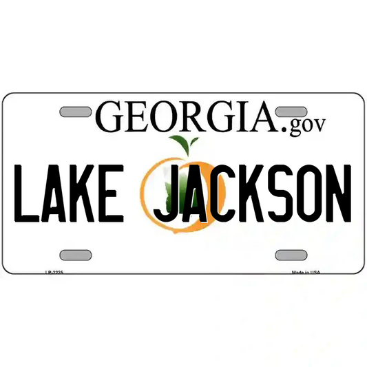 Lake Jackson Georgia Metal Sign