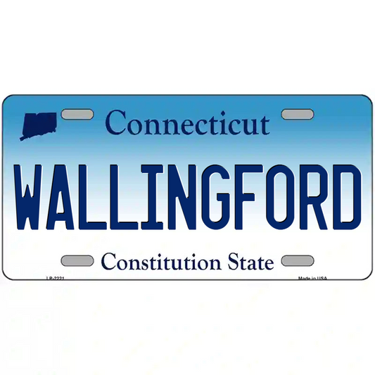 Wallingford Connecticut Metal Sign