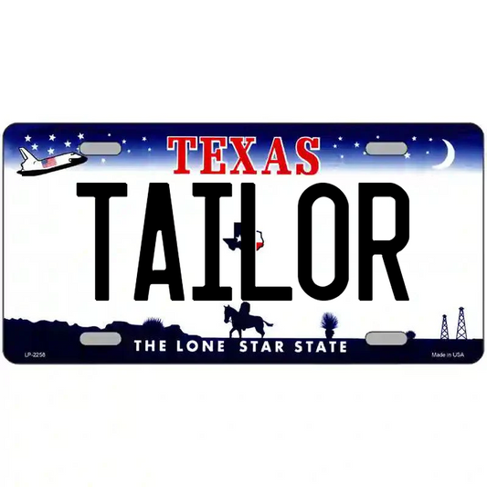 Tailor Texas Metal Sign