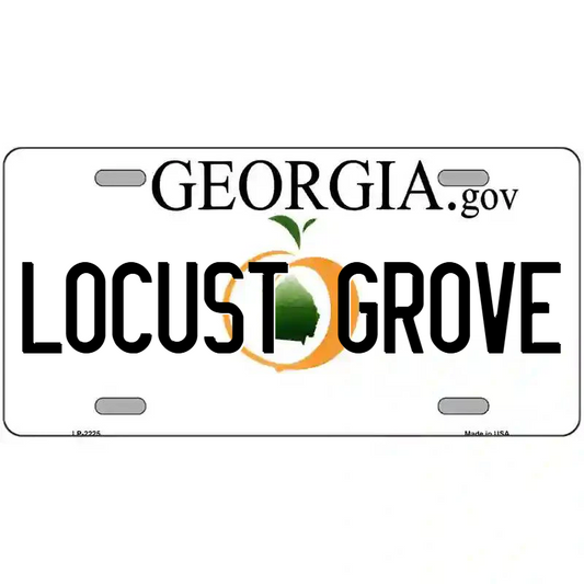Locust Grove Georgia Metal Sign