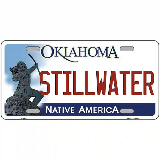 Stillwater Oklahoma Metal Sign