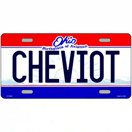 Cheviot Ohio Metal Sign