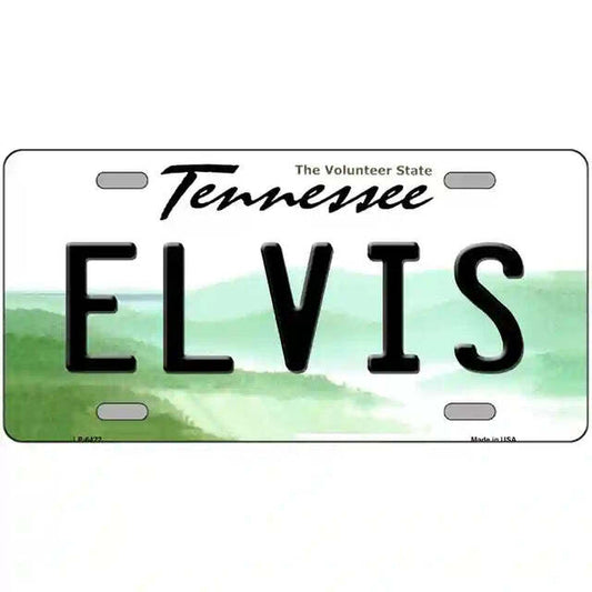 Elvis Tennessee Metal Sign