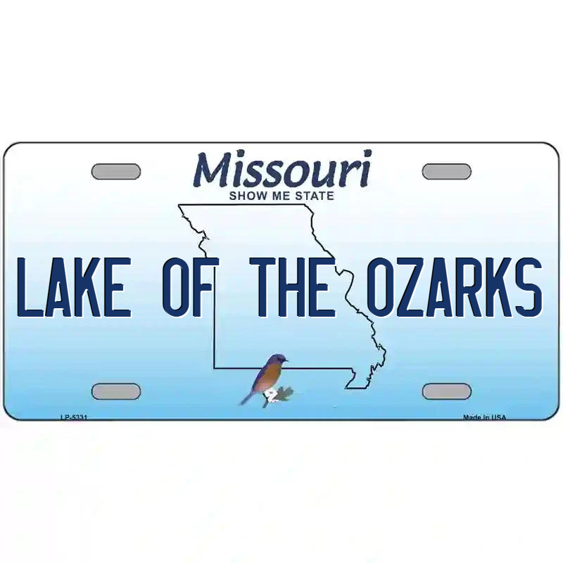 Lake of the Ozarks Missouri Metal Sign