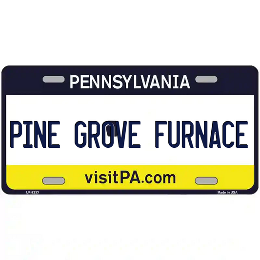 Pine Grove Furnace Pennsylvania Metal Sign