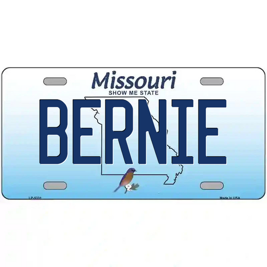 Bernie Missouri Metal Sign