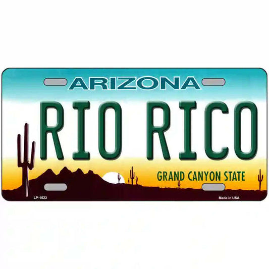 Rio Rico Arizona Metal Sign