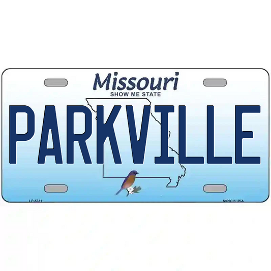 Parkville Missouri Metal Sign