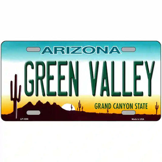 Green Valley Arizona Metal Sign