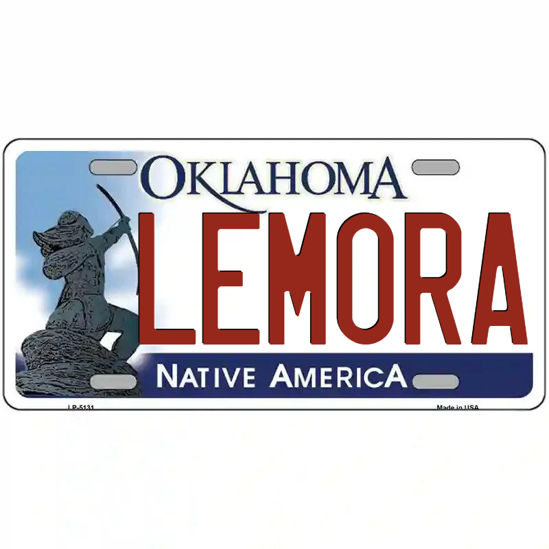 Lemora Oklahoma Metal Slgn