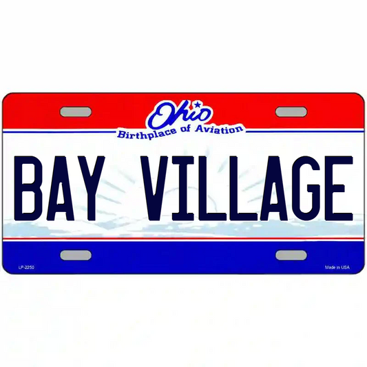 Bay Village Ohio Metal Sign