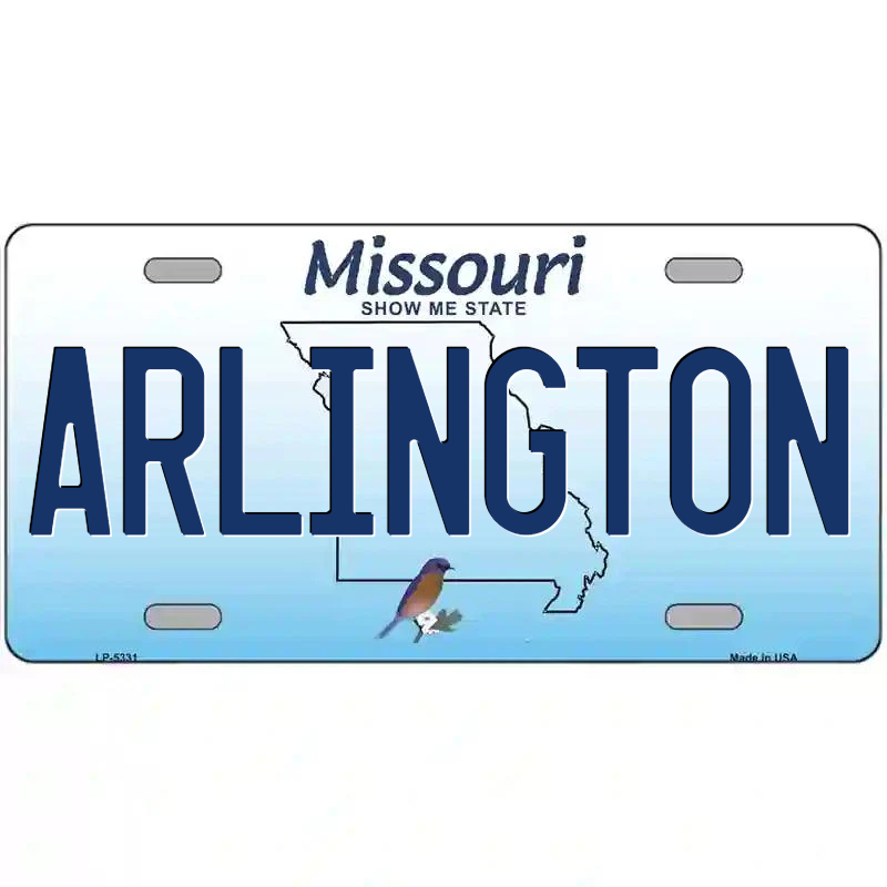 Arlington Missouri Metal SIgn