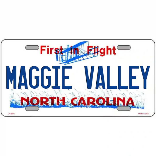 Maggie Valley North Carolina Metal Sign