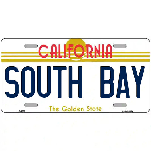 South Bay California Metal Sign
