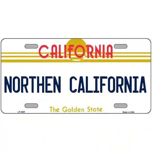 Northern California California Metal Sign