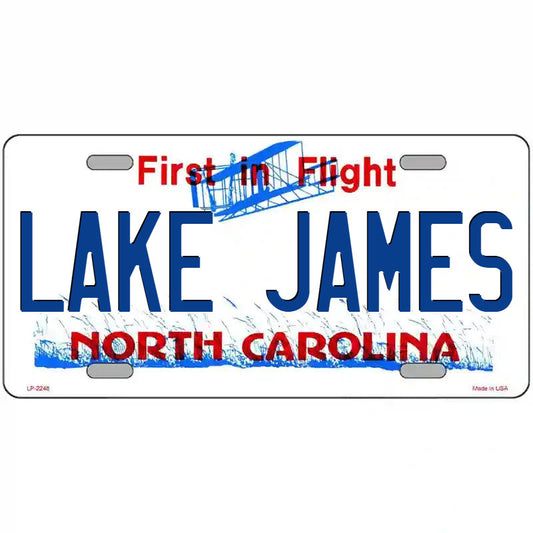 Lake James North Carolina Metal Sign