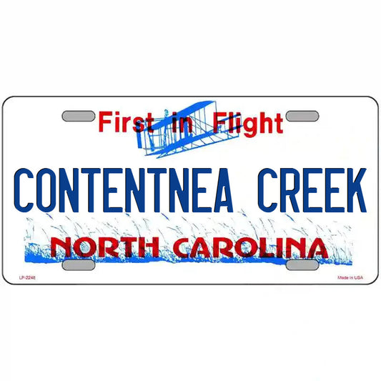 Contentnea Creek North Carolina Metal Sign
