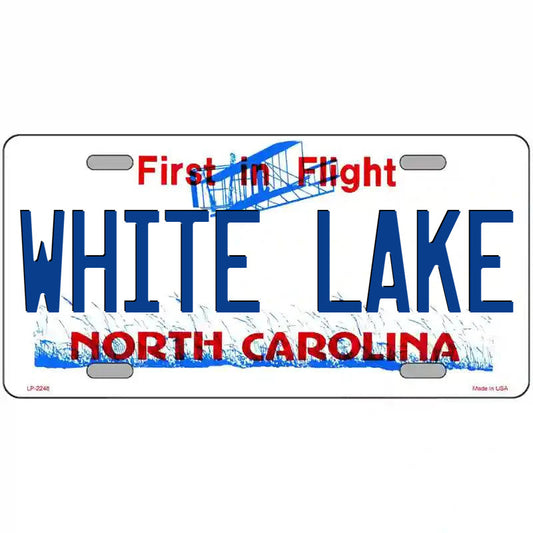 White Lake North Carolina Metal Sign
